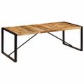 vidaXL Jedálenský stôl z mangovníkového dreva 220x100x75 cm