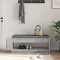 vidaXL Predsieňová lavica Betónovo Sivá 103 x 38 x 45 cm