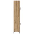 vidaXL Highboard Remeselný dub 34,5 x 34 x 180 cm Kompozitné drevo