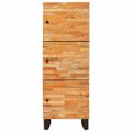 vidaXL Úložný vysoký stolík Hnedá 40 x 33 x 110 cm Masívne mango drevo