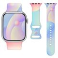 Silicone strap apple watch 42/44/45/49mm (97+110) colorful