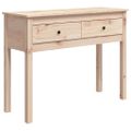 vidaXL Konzolový stolík 100x35x75 cm masívne borovicové drevo