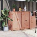 vidaXL Vonkajšie kuchynské dvierka MEPPEL 2 ks 50x9x82 cm masívny douglas