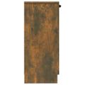 vidaXL Komody 2 ks dymový dub 30x30x70 cm spracované drevo