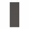 vidaXL plisovaná roleta čierna 70x200 cm Šírka látky 69,4 cm