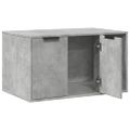 vidaXL Uzavretý box na stelivo, betónový 80x50x45 cm, kompozitné drevo