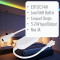 ATHOM LS2812 WLED ovládač LED pásika