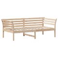 VidaXL Denná posteľ bez matraca 75x190 cm masívna borovica