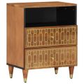 vidaXL Nočný stolík 50x33x62 cm mangovníkový masív