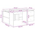 vidaXL Detská vysoká posteľ s pultom Biela 75 x 190 cm