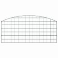 vidaXL Sada plotu pre rybník 5 ks 100 x 50 cm Oceľ Zelená