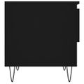 vidaXL Konferenčné stolíky 2 ks čierne 50x46x50 cm kompozitné drevo