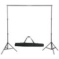 vidaXL Fotografické vybavenie so softboxami, pozadím a reflektorom