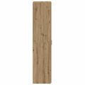 vidaXL Highboard Remeselný dub 40 x 42,5 x 185 cm
