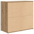 vidaXL Komoda dub artisan 80x36x75 cm spracované drevo