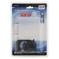 Auto zásuvka Compass 07393 12/24 V s krytom