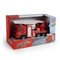 Fire truck with platform with sound and light