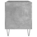 vidaXL Skrinka na platne betónovosivá 74,5x38x48 cm kompozitné drevo