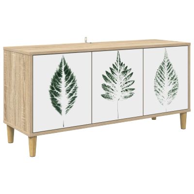 vidaXL TV skrinka HANAU 102 x 33 x 50 cm Sonoma Kompozitné drevo