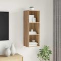 vidaXL Zostava TV skriniek 37 x 37 x 107 cm Remeselný dub