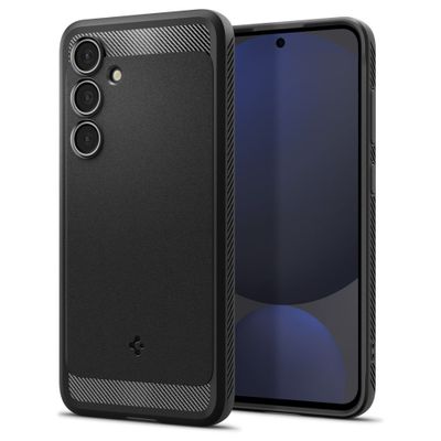 Puzdro Spigen Rugged Armor pre Samsung Galaxy S24 FE matná čierna
