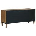 vidaXL TV skrinka Hnedá 100 x 33,5 x 46 cm Masívne mango drevo