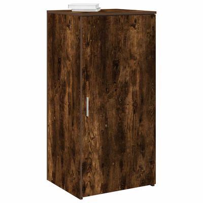 vidaXL Úložná skriňa Dub dymový 50x45x103,5 cm Konštrukcia dreva