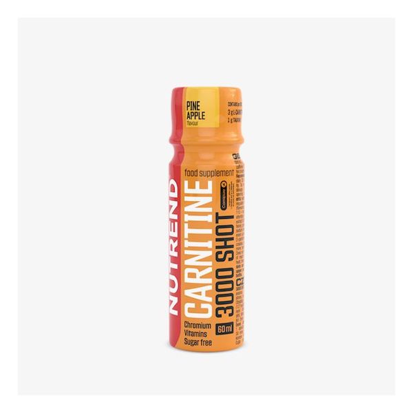 Carnitine 3000 Shot - Nutrend, ananás, 60 ml
