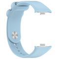 Silikónový remienok mi band 8 pro /m8 pro (4). svetlo modrý