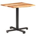vidaXL Bistro stolík s nepravidelnými hranami 70x70x75 cm akáciový masív