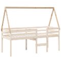vidaXL Strecha na detskú posteľ 209x95,5x88 cm borovicový masív