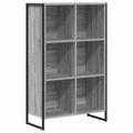 vidaXL Knižnica 99.5 x 30 x 108.5 cm Kompozitné drevo Sivý Sonoma