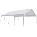 vidaXL Záhradný párty stan, biely 8x4 m