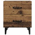 vidaXL Skriňa pod posteľ 2 ks Staré drevo 40 x 35 x 47,5 cm