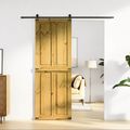 vidaXL Zavesené posuvné dvere CORONA 70 x 210 cm Borovicový masív