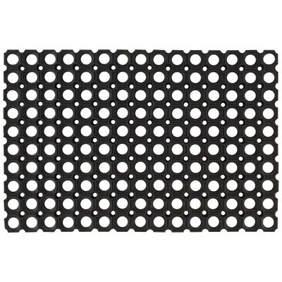 vidaXL Gumené rohože 5 ks 22 mm 40x60 cm
