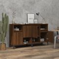 vidaXL Komody 2 ks hnedý dub 60x35x70 cm kompozitné drevo