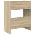 vidaXL DJ stôl Dub sonoma 102 x 45 x 102 cm Kompozitné drevo