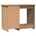 vidaXL Stôl dub artisan 100x50x76 cm kompozitné drevo