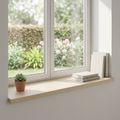 vidaXL Parapety 2 ks Biela 80 x 40 x 2 cm Masívne dubové drevo