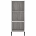 vidaXL Komoda sivý dub sonoma 34,5x32,5x90 cm kompozitné drevo