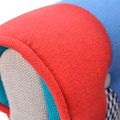 vidaXL Látkové kreslo s patchwork dizajnom