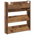 vidaXL Skriňa na topánky 2 ks 84 x 18 x 90 cm Kompozitné drevo