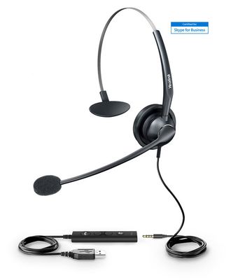 Yealink UH33 náhlavná súprava 3,5 mm jack - USB
