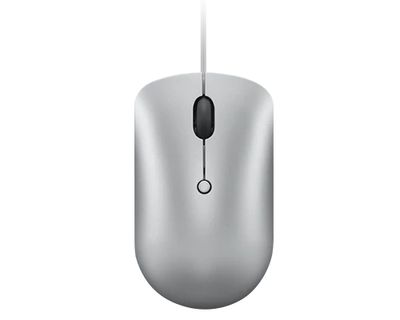 Lenovo 540/Kancelárska/Optická/2 400 DPI/Drôtová USB-C/Sivá