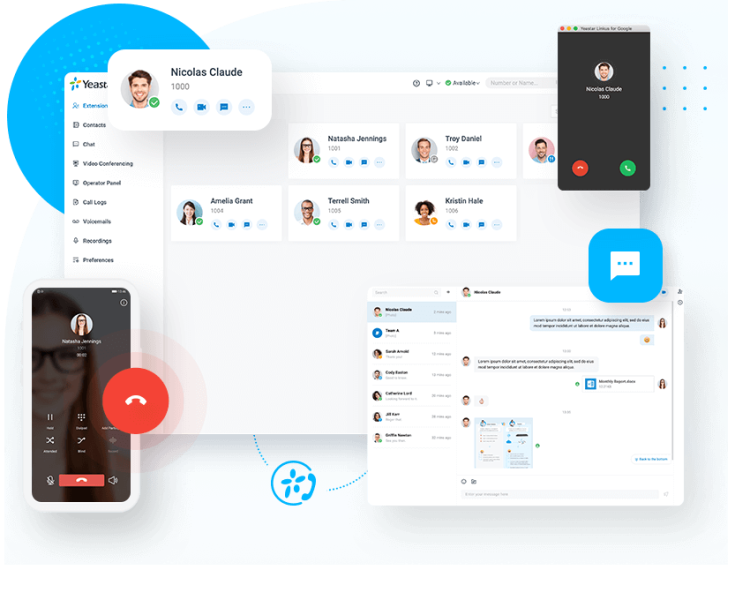 Yeastar SP licencia k P560 - služby vzdialeného prístupu a instant messaging - ročné predplatné