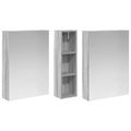 vidaXL Set kabinetov do kúpeľne 3 ks 120 x 14,5 x 70 cm