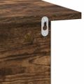 vidaXL Nočný stolík Dymová dub 40 x 30 x 25 cm Kompozitné drevo