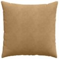 vidaXL Vankúše na pohovku 2 pcs Hnedá 80 x 80 cm Kordúrová tkanina