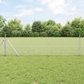 vidaXL Hexagonálny plotový základ 10 x 0,8 m Pozinkovaná oceľ